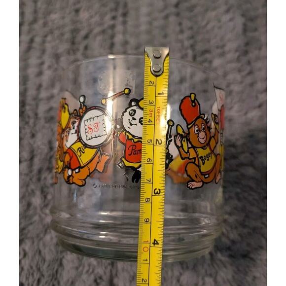 Vintage 1982 Shirt Tales Cartoon Character Glass Candy Bowl Dish Hallmark Cards - Picture 4 of 6